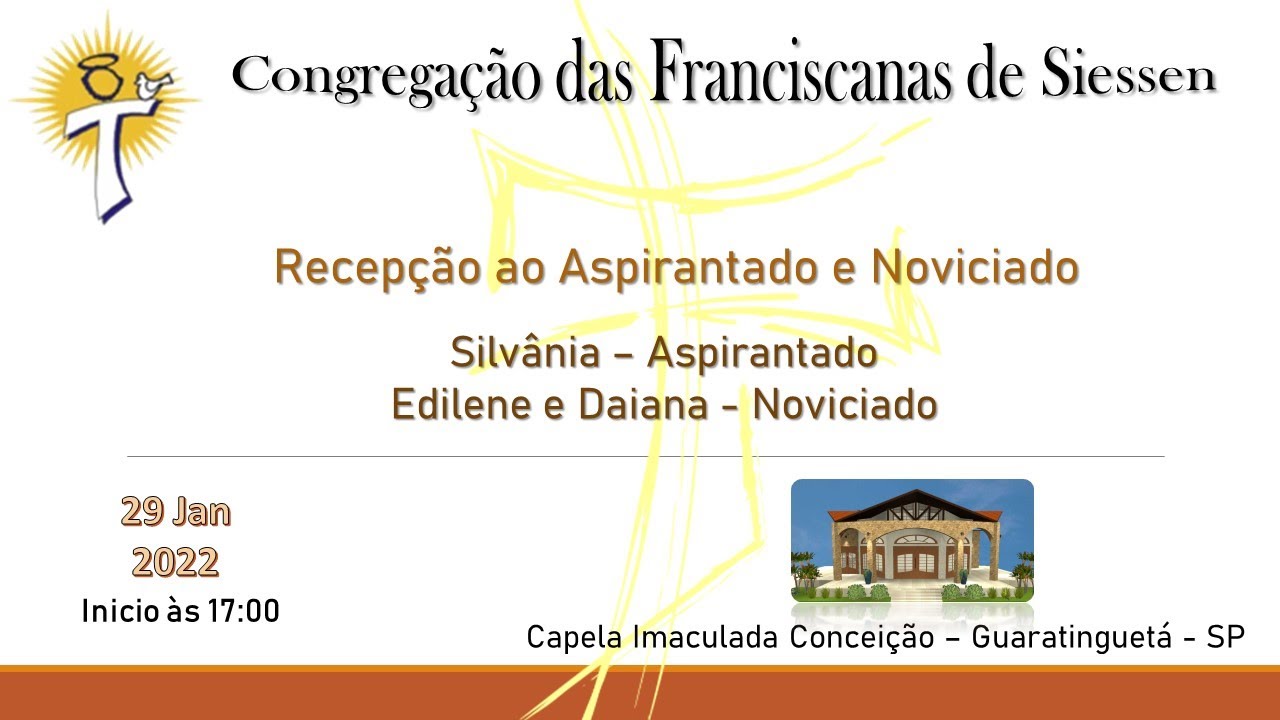 Recepção ao Aspirantado e Noviciado