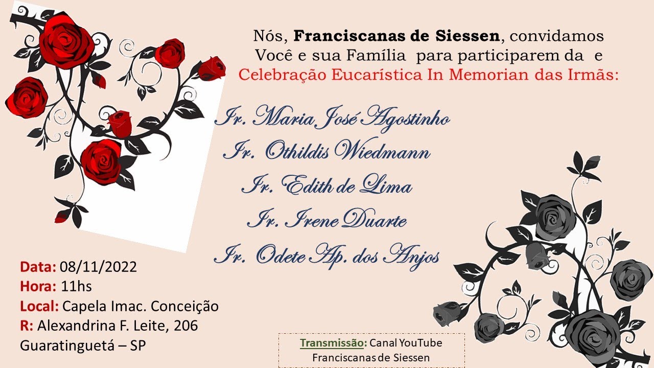 Celebração Eucarística In Memorian