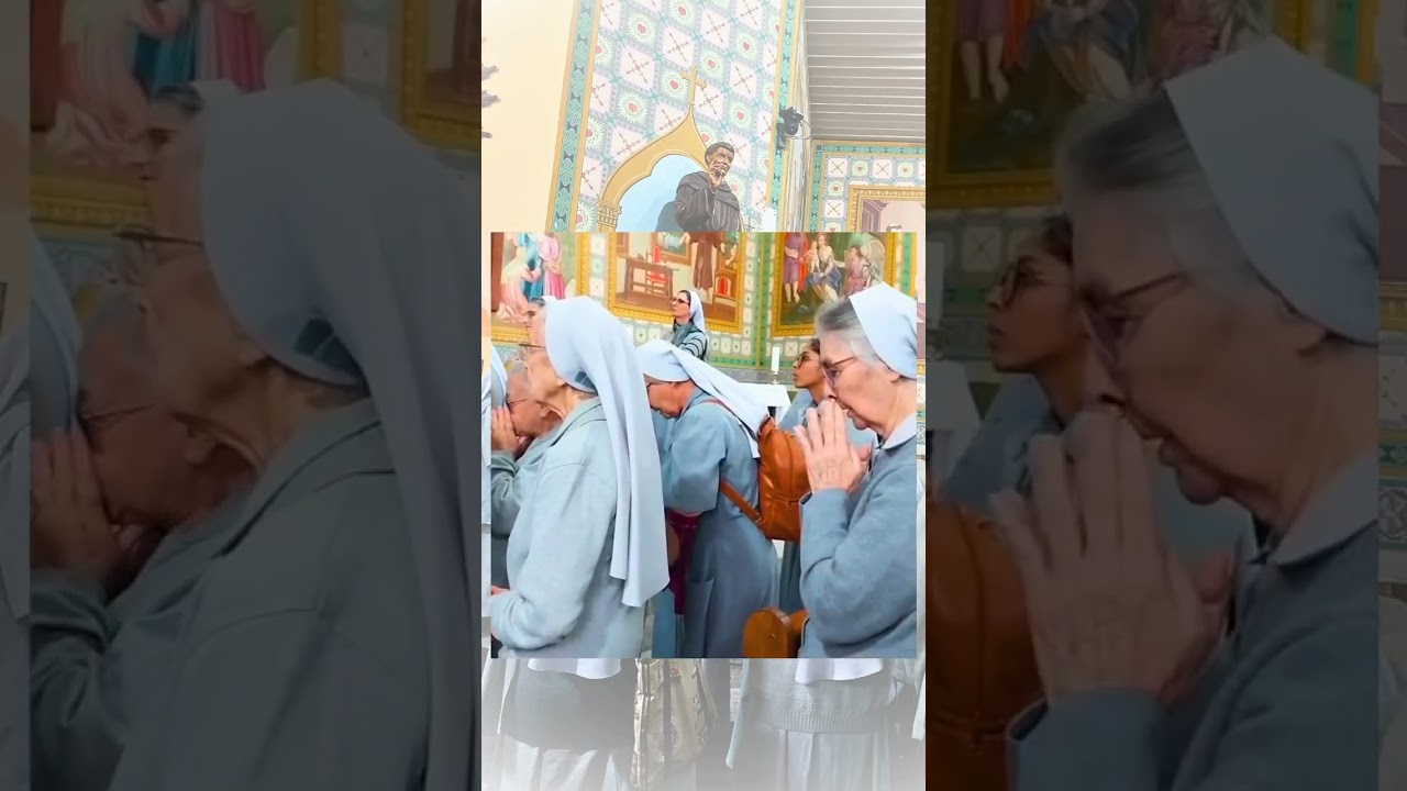 Peregrinação #santuariofreigalvao #fe #añosanto #benção #Franciscanasdesiessen